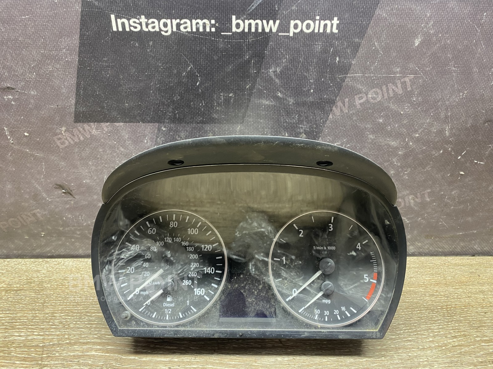 Панель приладів BMW E90/91 дизель VDO